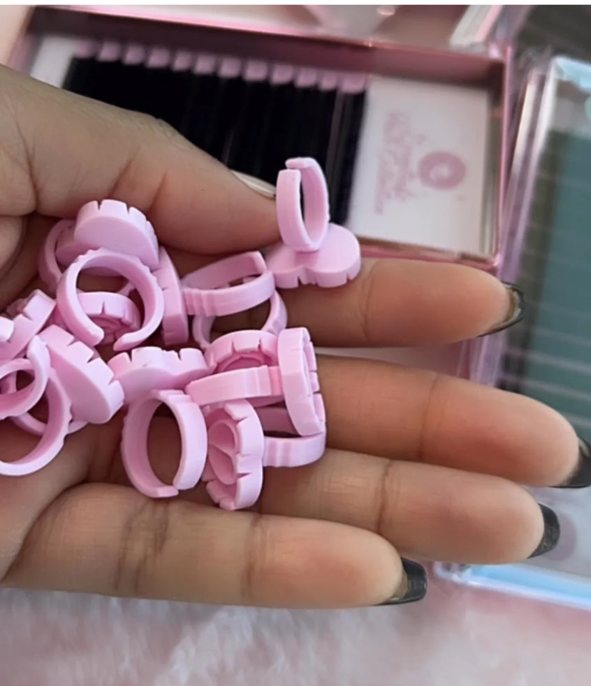Glue cup rings