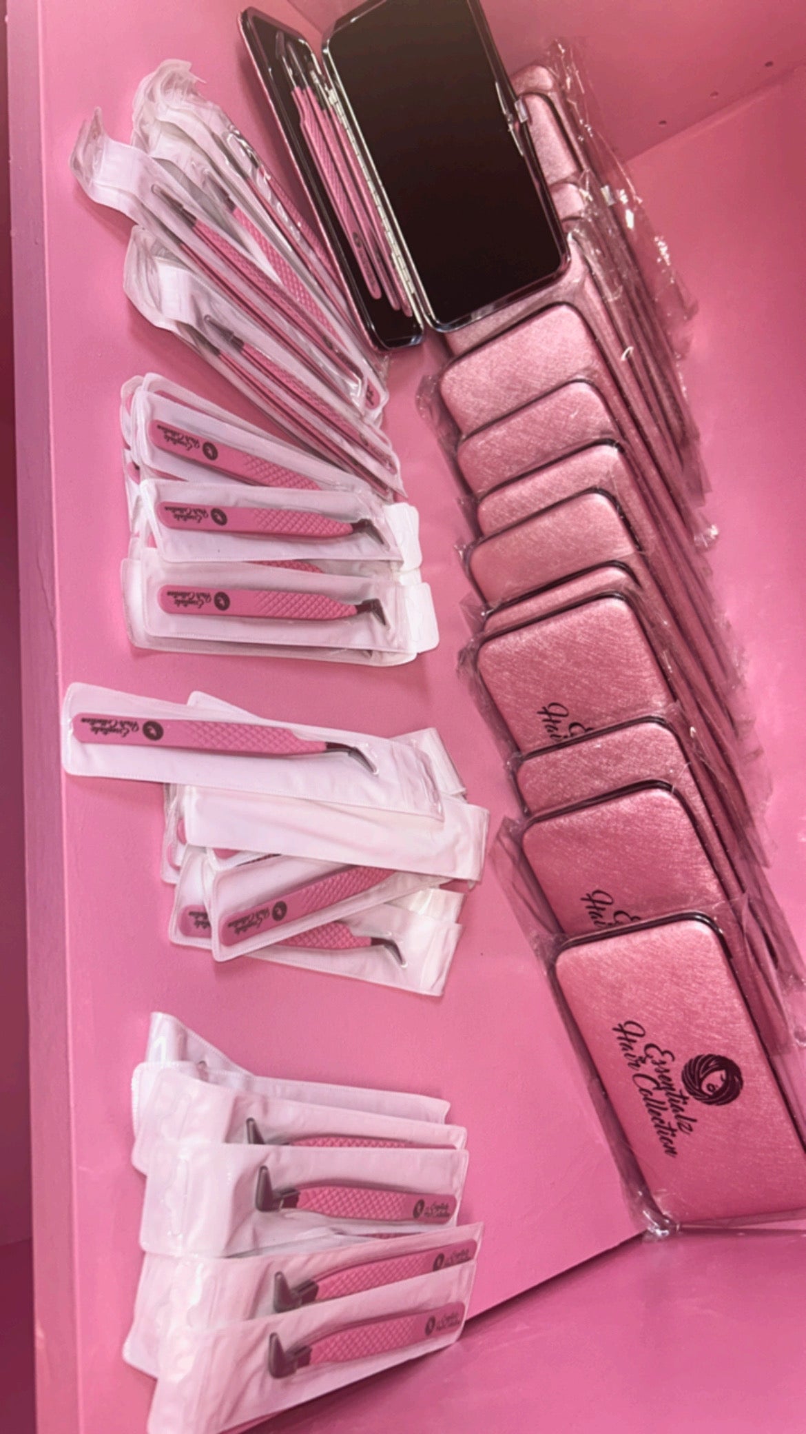 Lash tweezers for Extensions