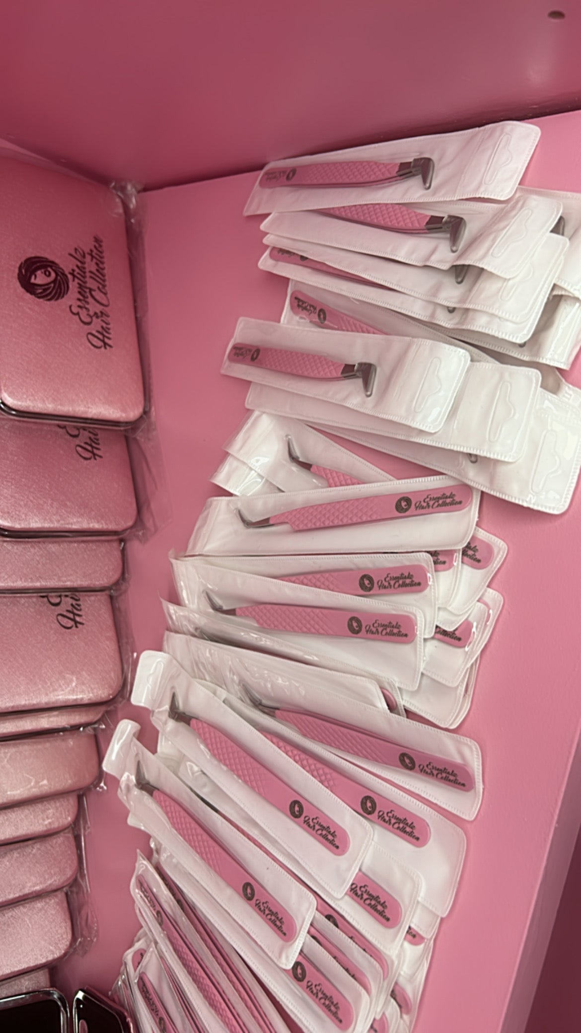 Lash tweezers for Extensions