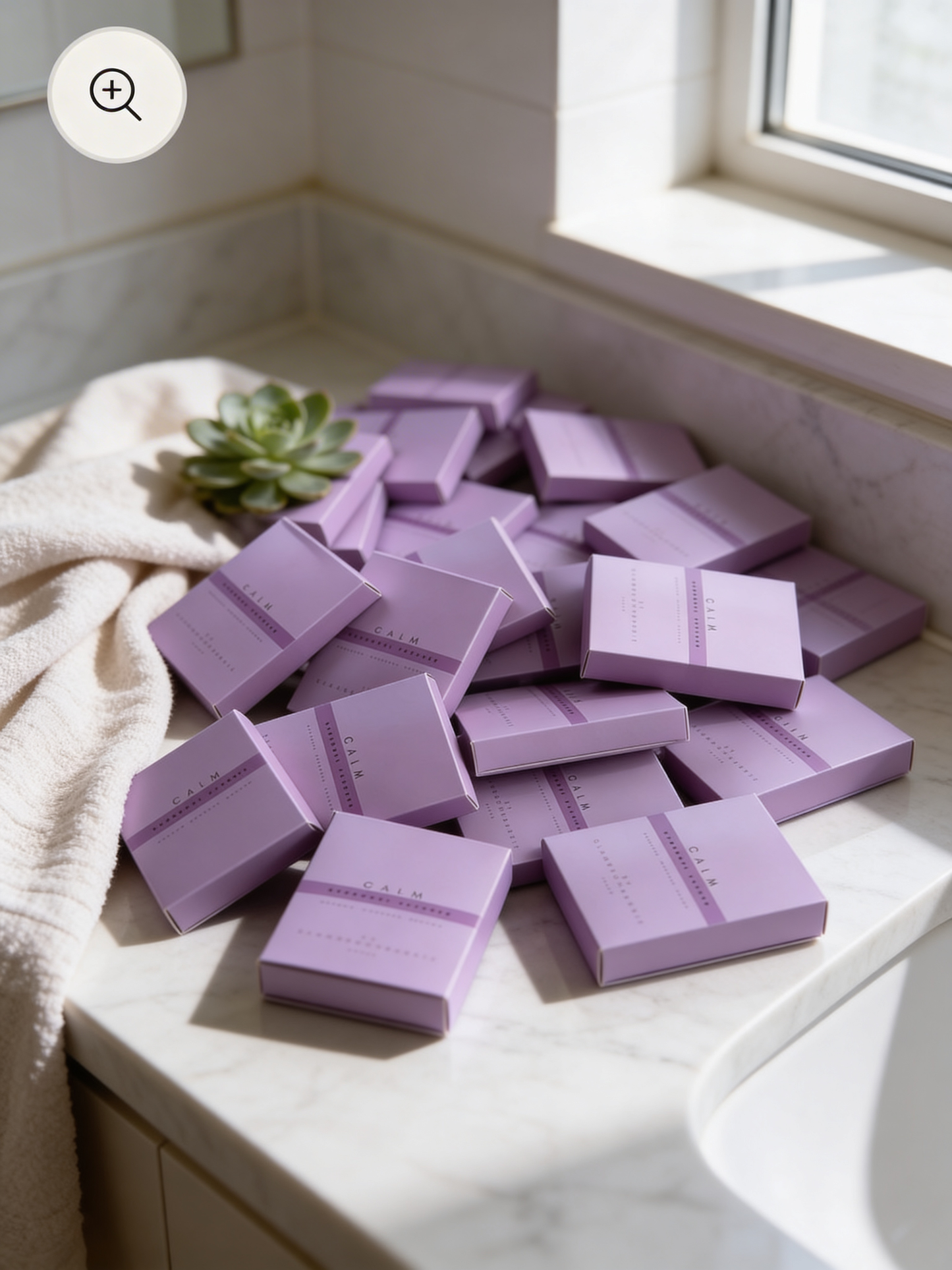 CALM Gel Undereye patches by GLAM (6pk)