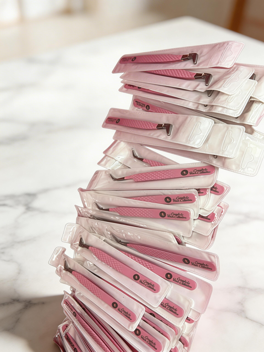 Lash tweezers for Extensions