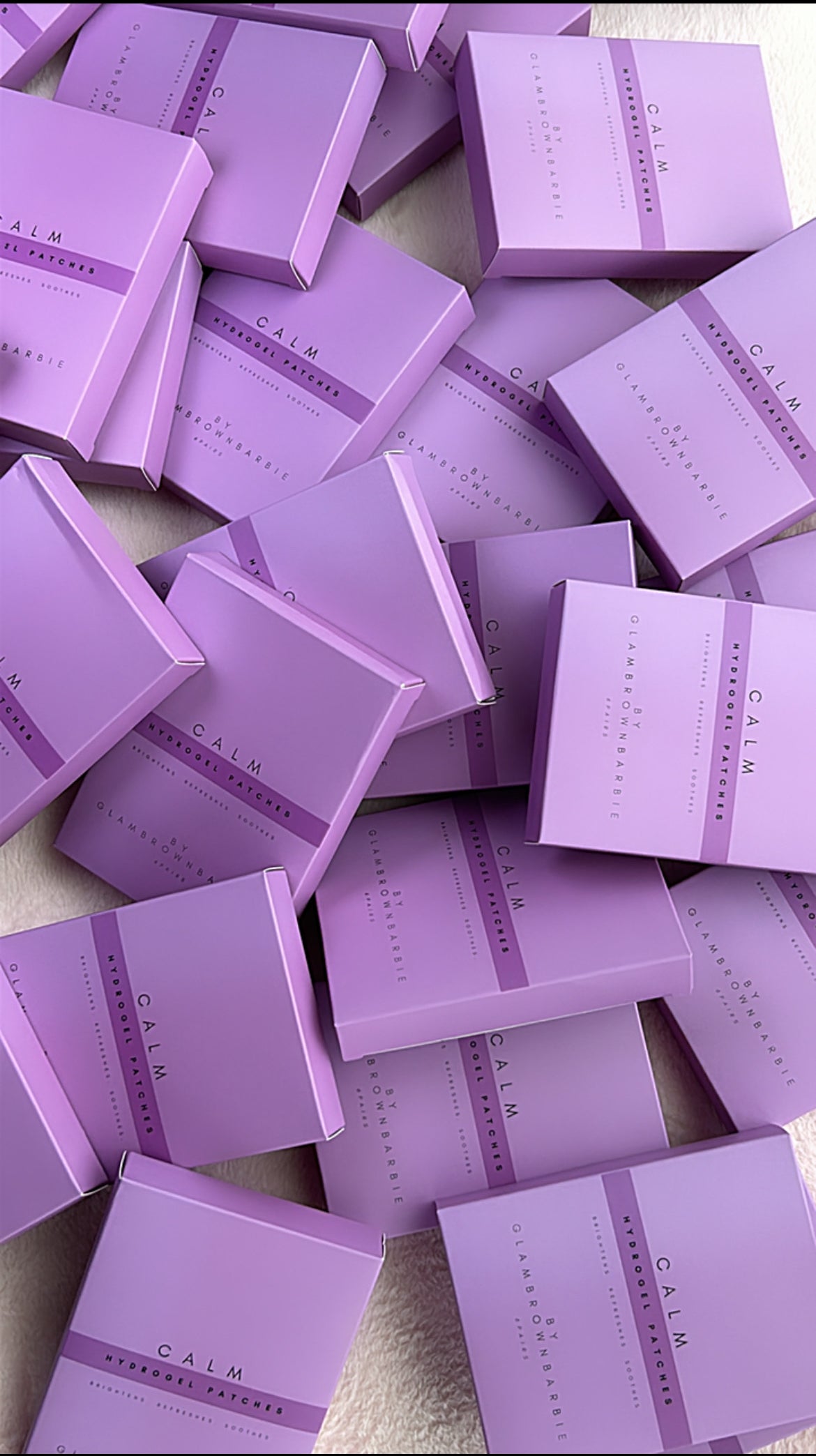 CALM Gel Undereye patches by GLAM (6pk)